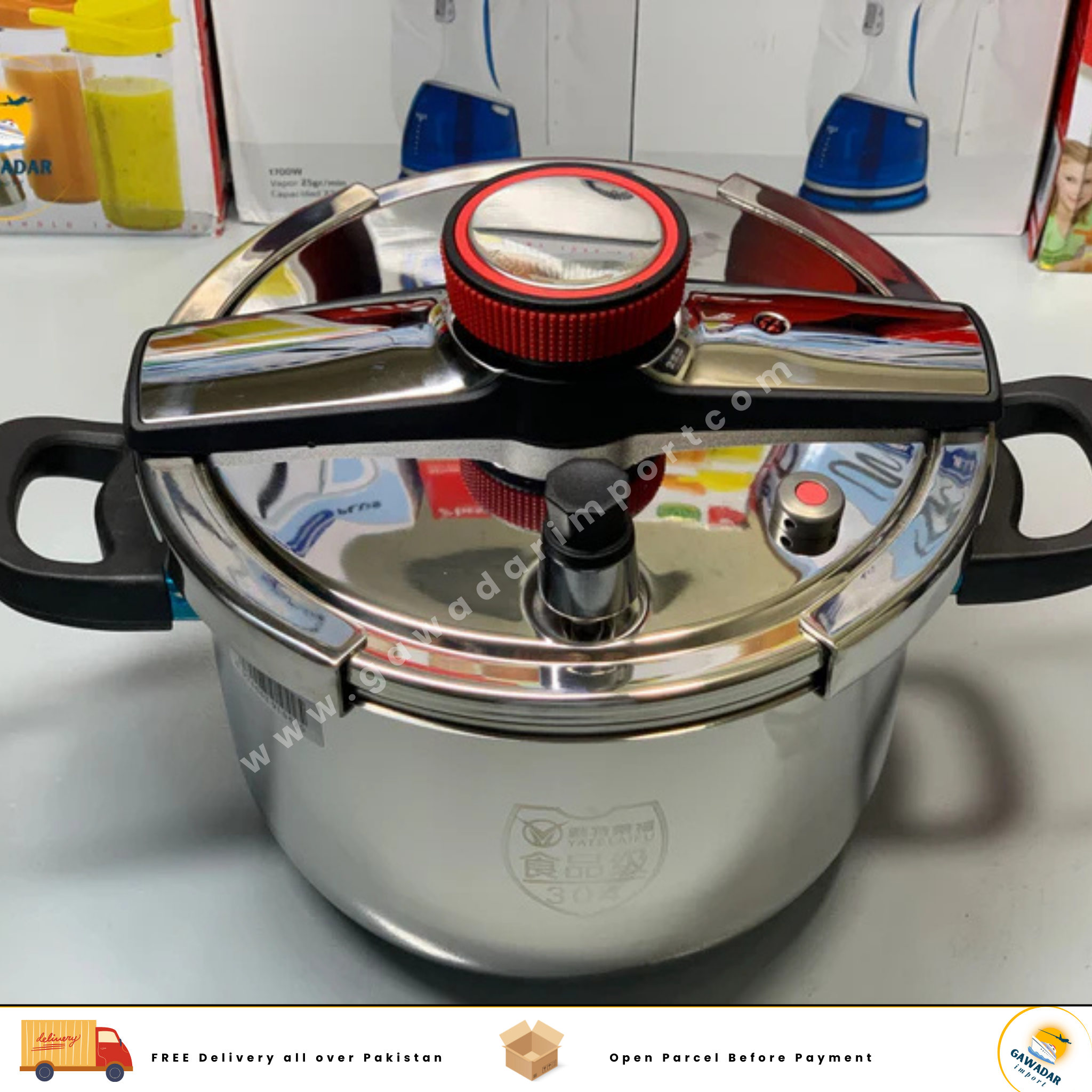High Quality Knob Pressure Cooker