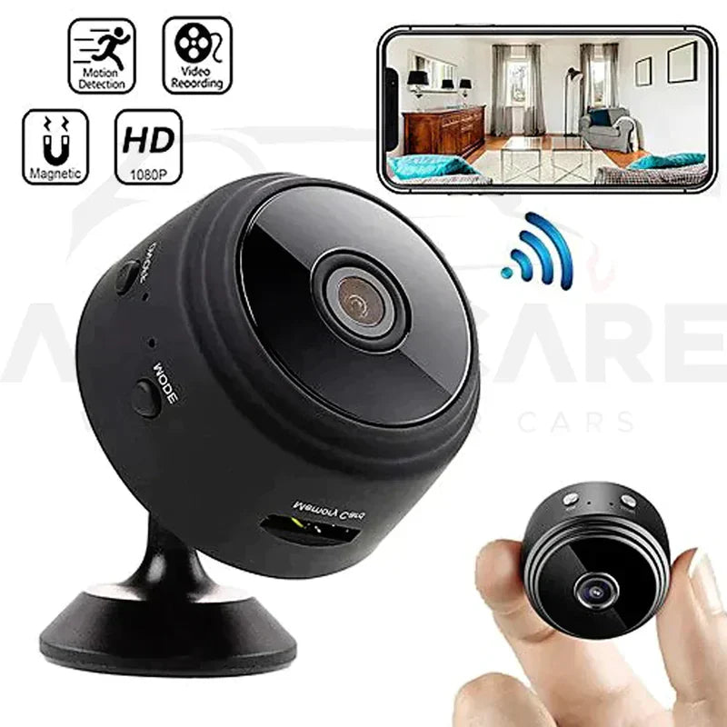 Hanif Traders™ A9 1080P HD Mini Camera WIFI Magnet Smart Wireless Camcorder Home Security P2P Night Vision Motion Detection Cam